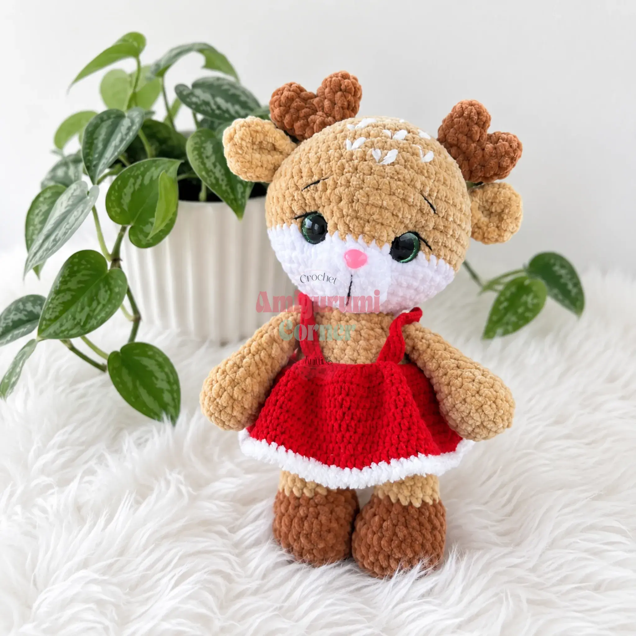leah fawn amigurumi crochet project crochet project detail 5