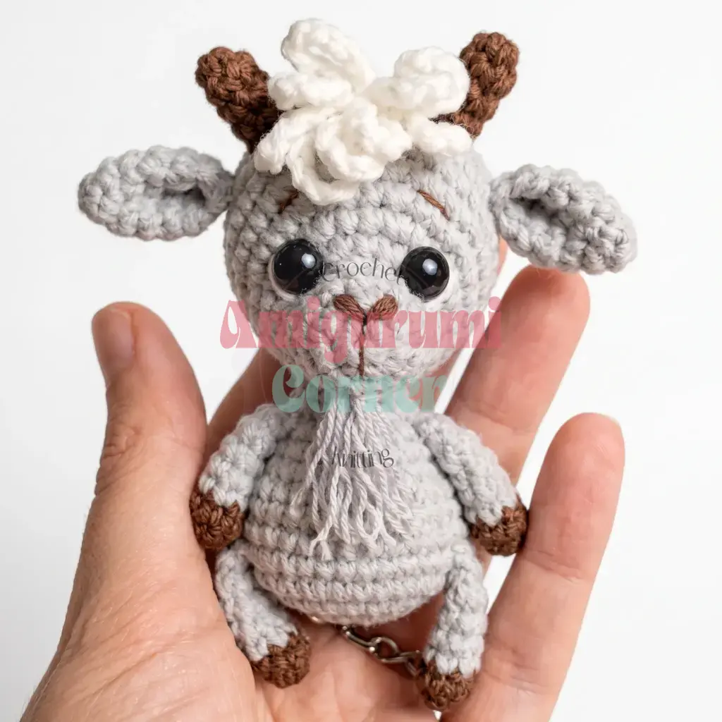 little goat amigurumi pattern crochet project crochet project detail 6