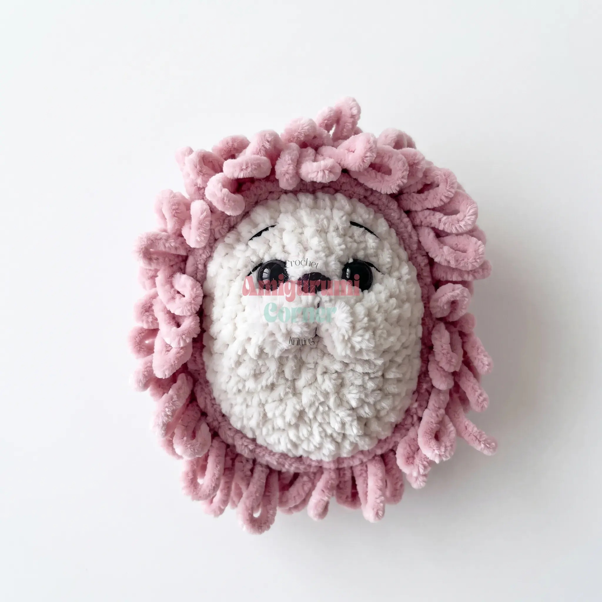 loop stitch hedgehog amigurumi crochet project crochet project detail 2