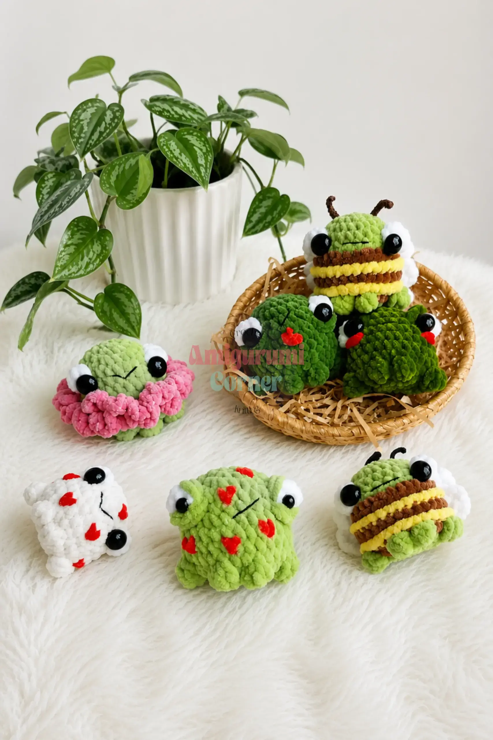loop stitch hedgehog amigurumi crochet project crochet project detail 3