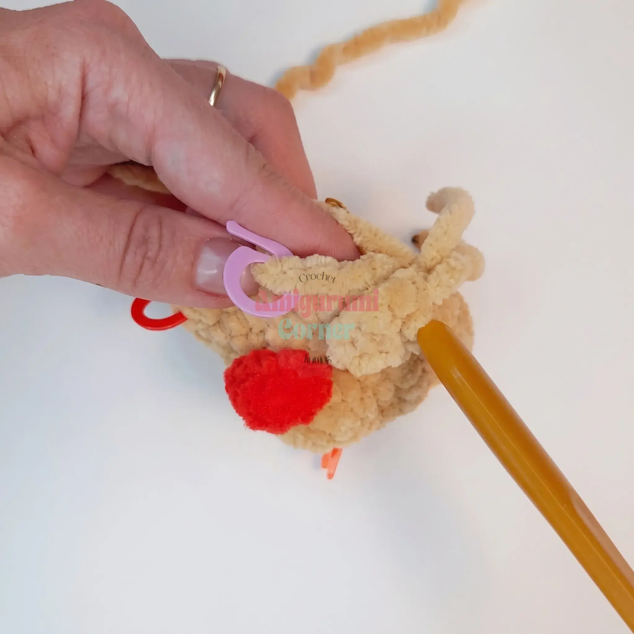 O.Lenya Amigurumi Deer crochet project crochet project detail 17