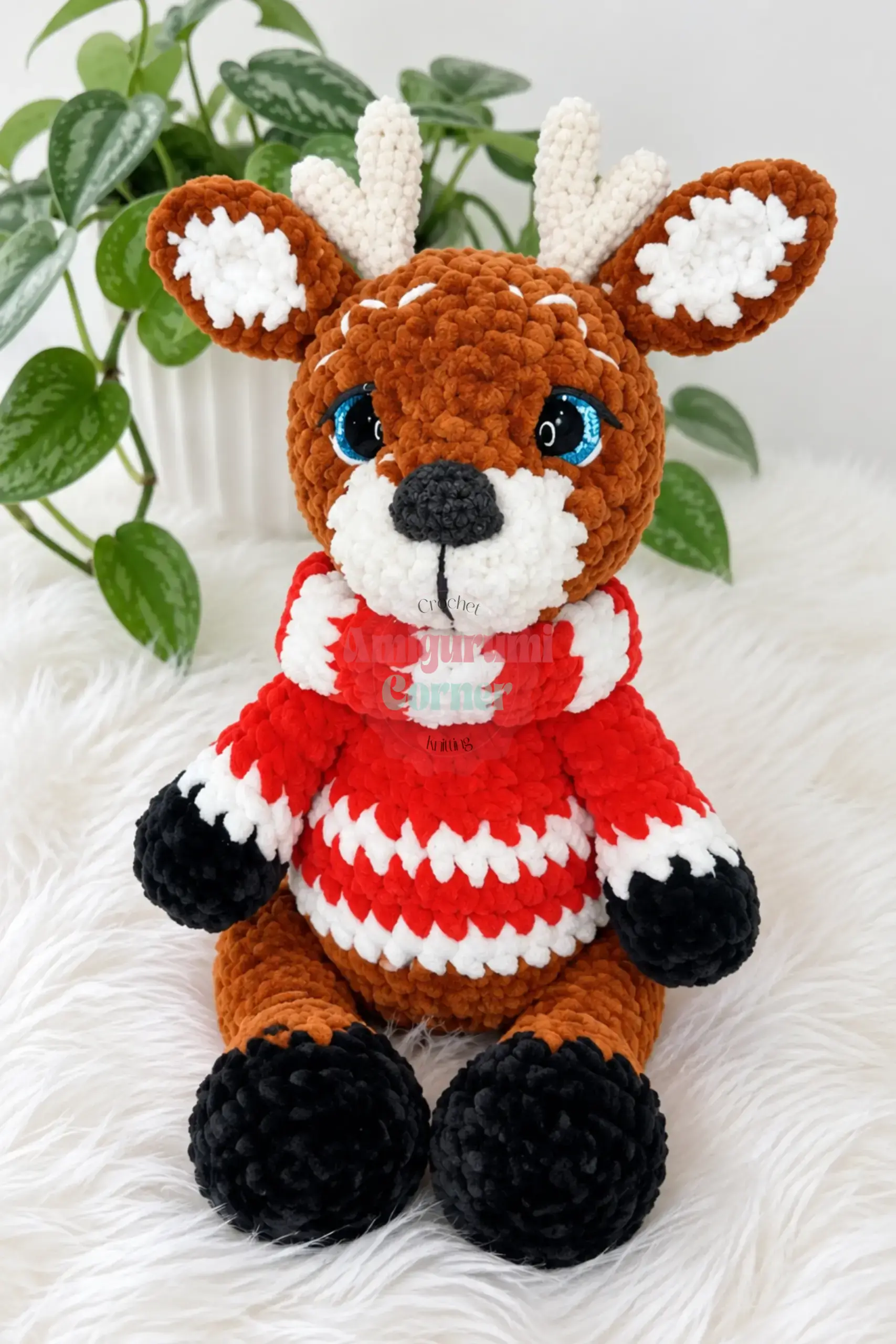 O.Lenya Amigurumi Deer crochet project crochet project detail 5