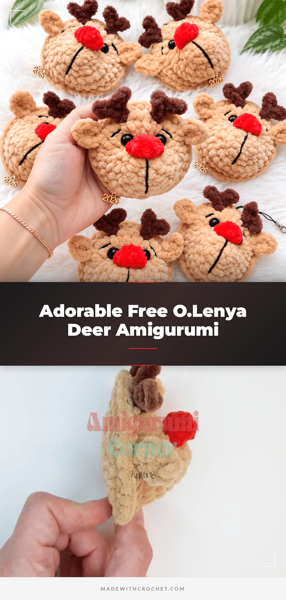 O.Lenya Amigurumi Deer crochet pattern