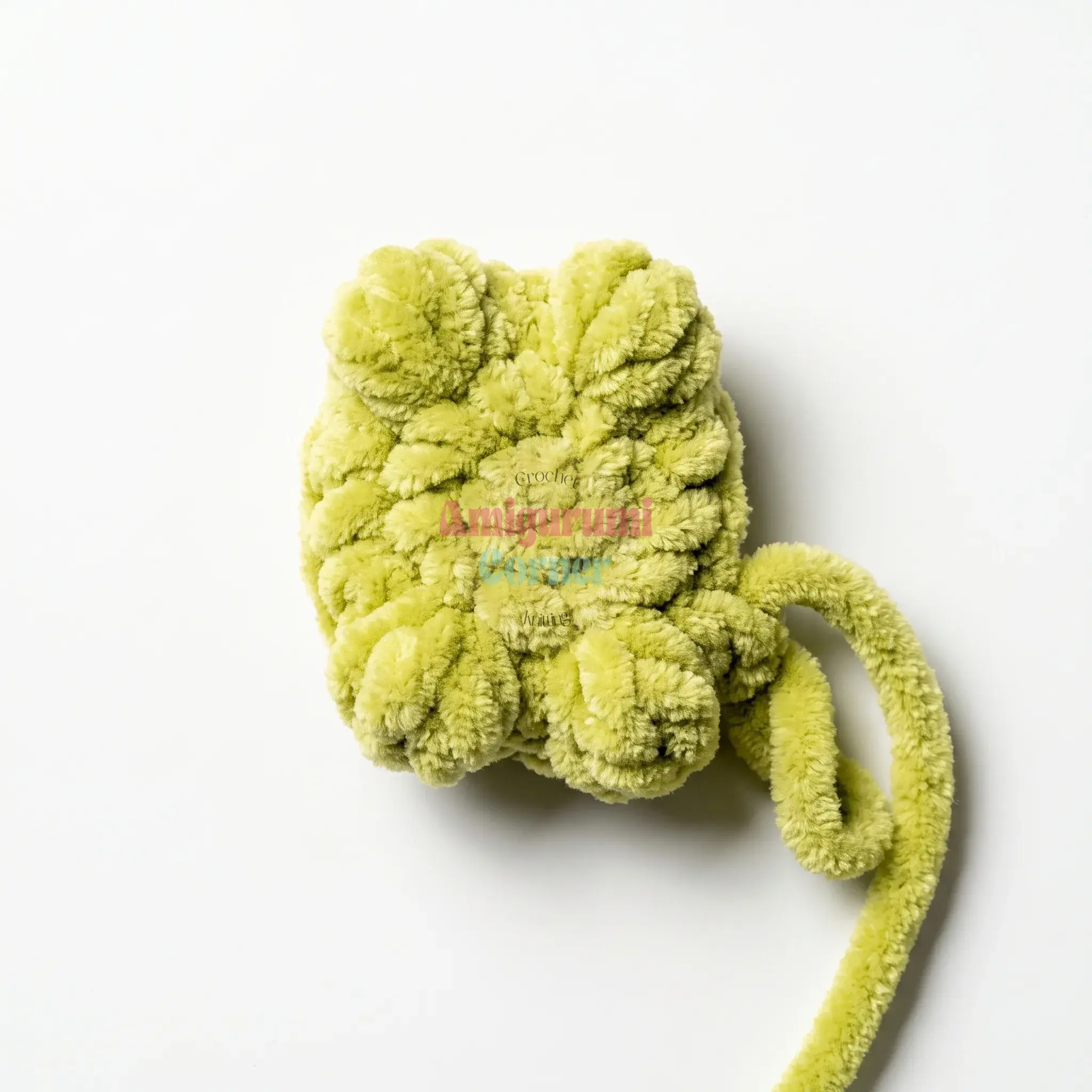 Om Nom crochet keychain crochet project crochet project detail 1