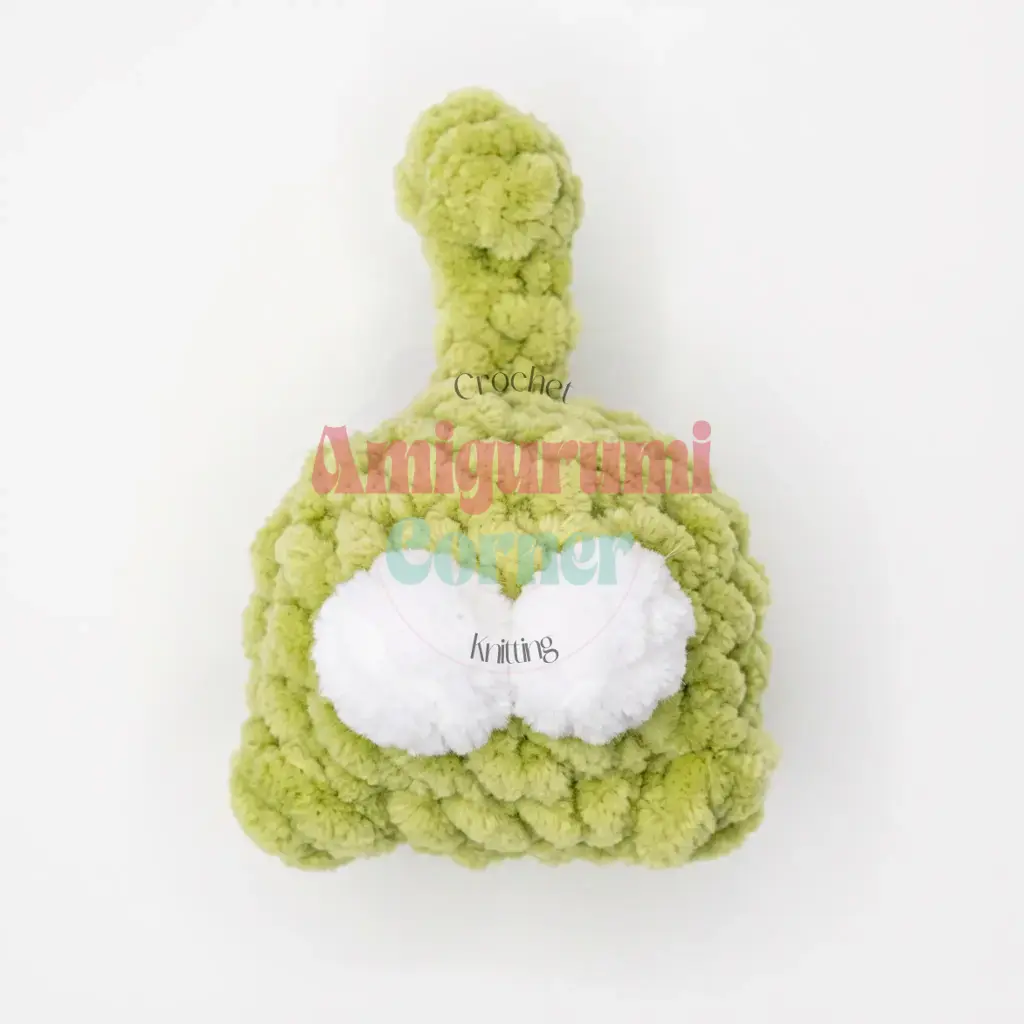 Om Nom crochet keychain crochet project crochet project detail 3