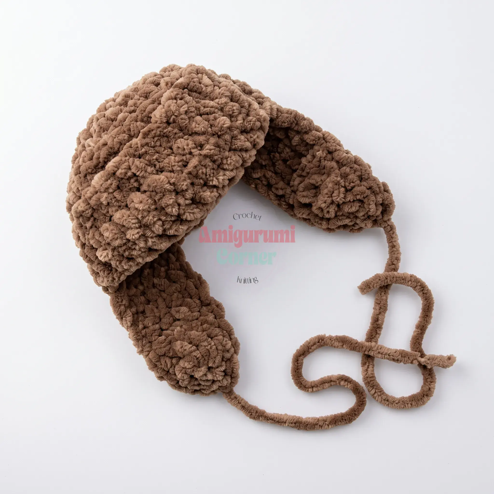 Ushanka Snowman Amigurumi crochet project crochet project detail 3
