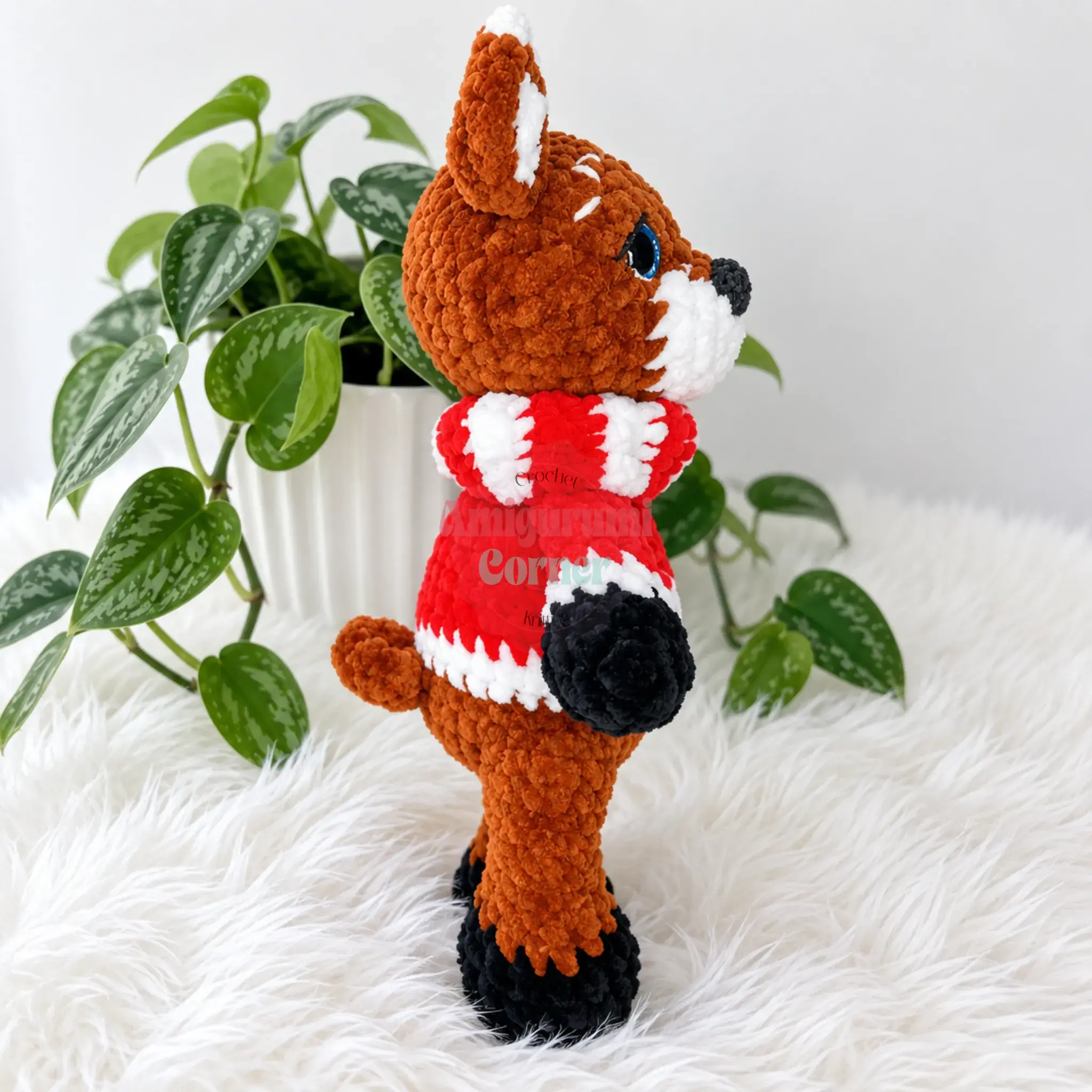 woodland fawn amigurumi crochet project crochet project detail 2